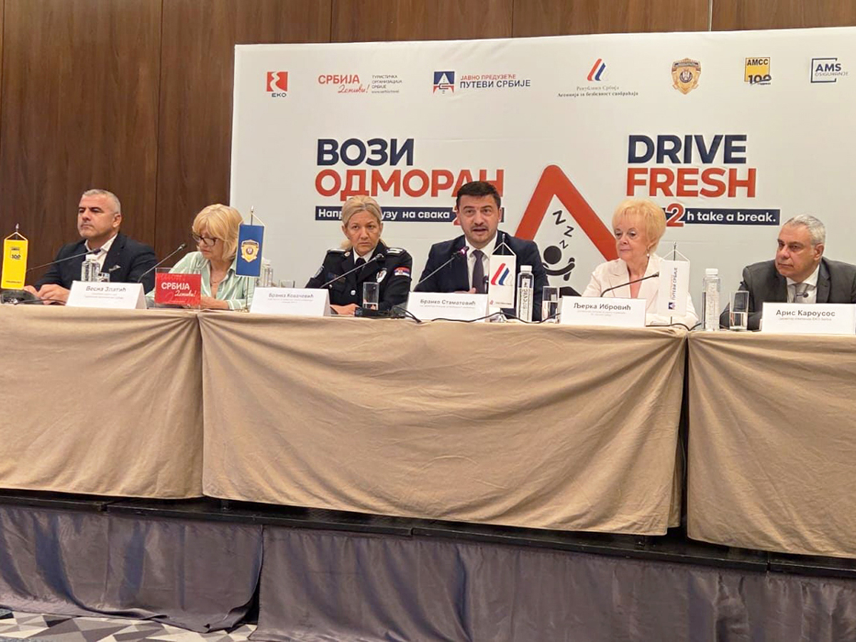 THE CAMPAIGN "DRIVE FRESH - TAKE A BREAK EVERY TWO HOURS" LAUNCHED